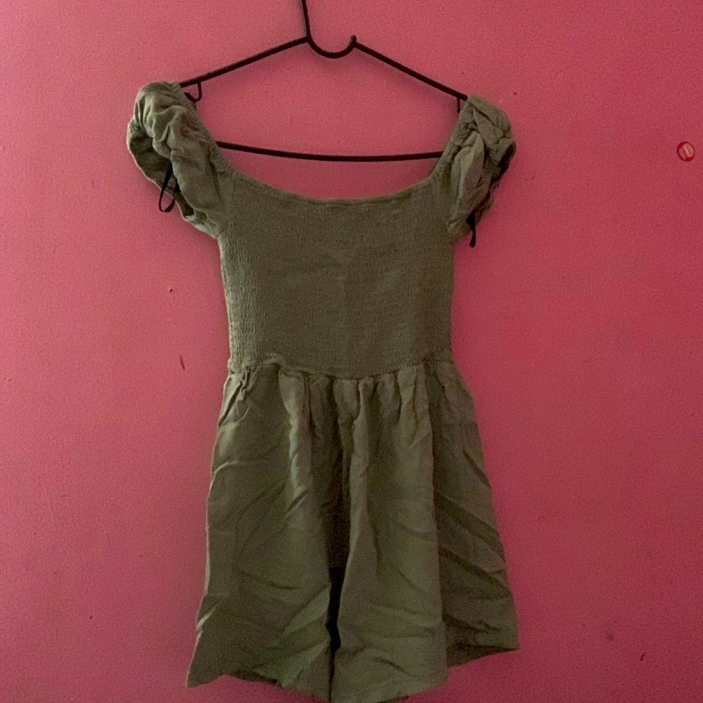 Forever 21 Green Romper